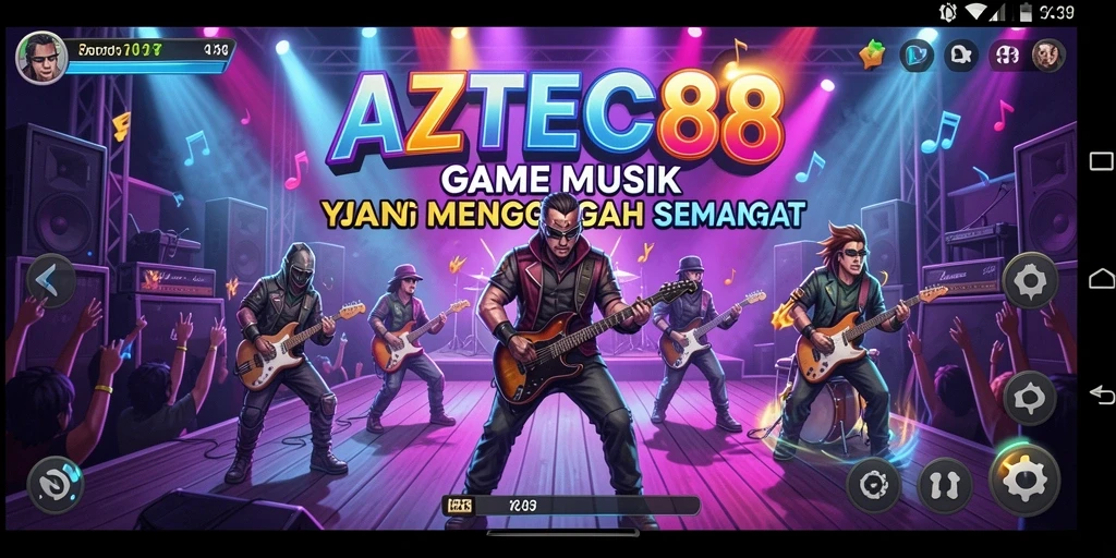Tampilan gameplay AZTEC88 yang seru dan penuh warna.