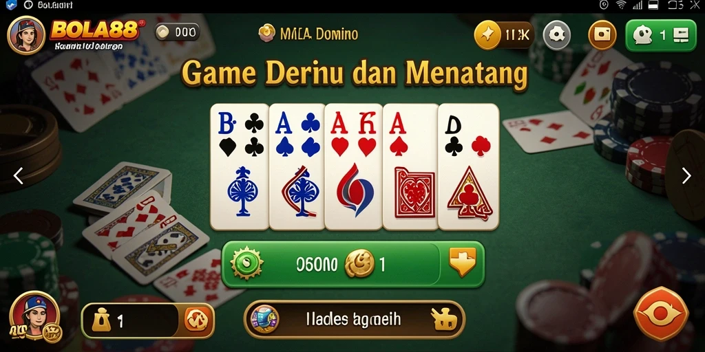 Gameplay BOLA88 yang seru dan interaktif dalam permainan Domino.