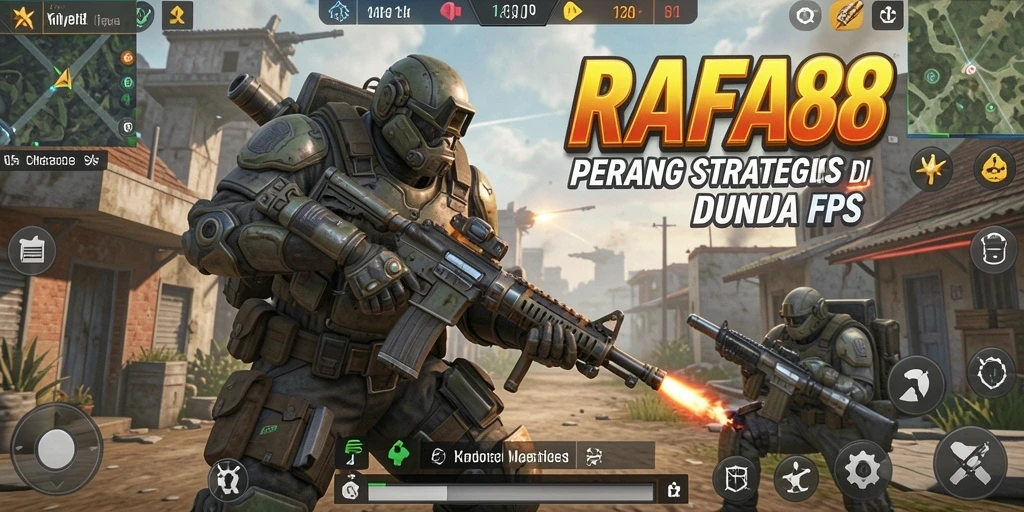 Screenshot gameplay RAFA88 saat beraksi di medan perang penuh ketegangan.
