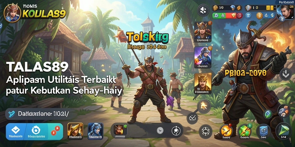 Tampilan antarmuka TALAS89 yang bersih dan mudah dinavigasi.